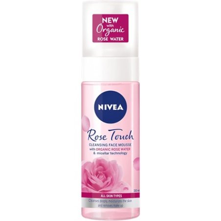 Nivea Cleansing Foam for Face - Rose Touch - 150ml