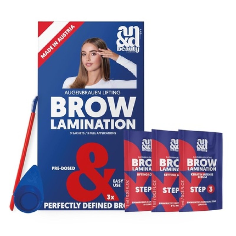Andbeauty Brow Lamination Kit Eyebrow Lifting Set for Home