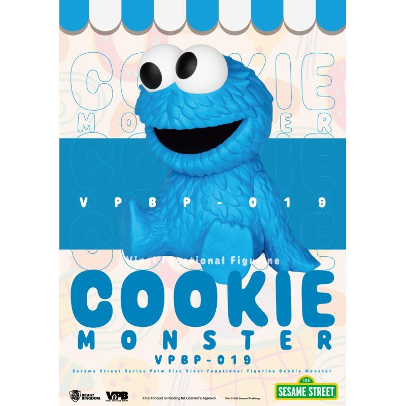 SESAME STREET - Cookie Monster - Tirelire Palm Size 11.8cm