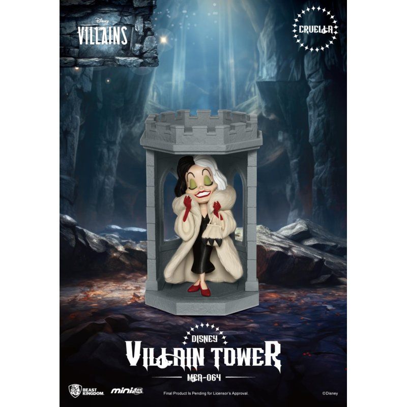 DISNEY VILLAINS - Tower Series - Set 6 Figurine Blind Box 11.5cm