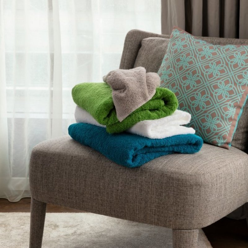 MÖVE Superwuschel Bleu Coton Gant de toilette