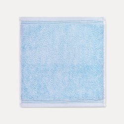 MÖVE 017258775-030030-577 face towel Blue Cotton
