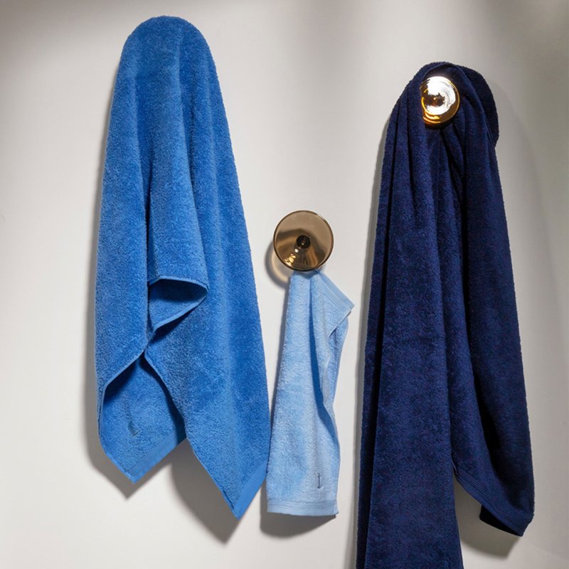 MÖVE 017258775-030030-577 Serviette pour le visage Bleu Coton