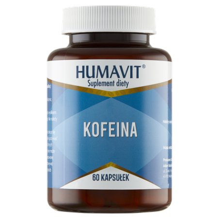 Humavit Focus Energy Supplement - 60 Natural Caffeine Capsules