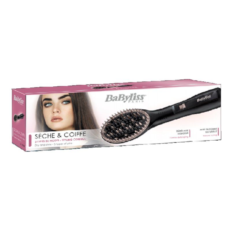 Babyliss Hair Dryer Straightening Brush As140e