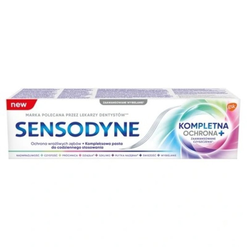 Sensodyne Complete Protection Toothpaste With Fluoride 75ml