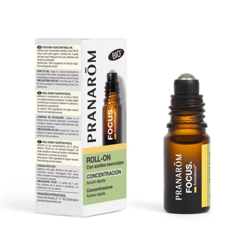 Pranarom Pranarom Aromaboost Focus Roll-On 5 Ml