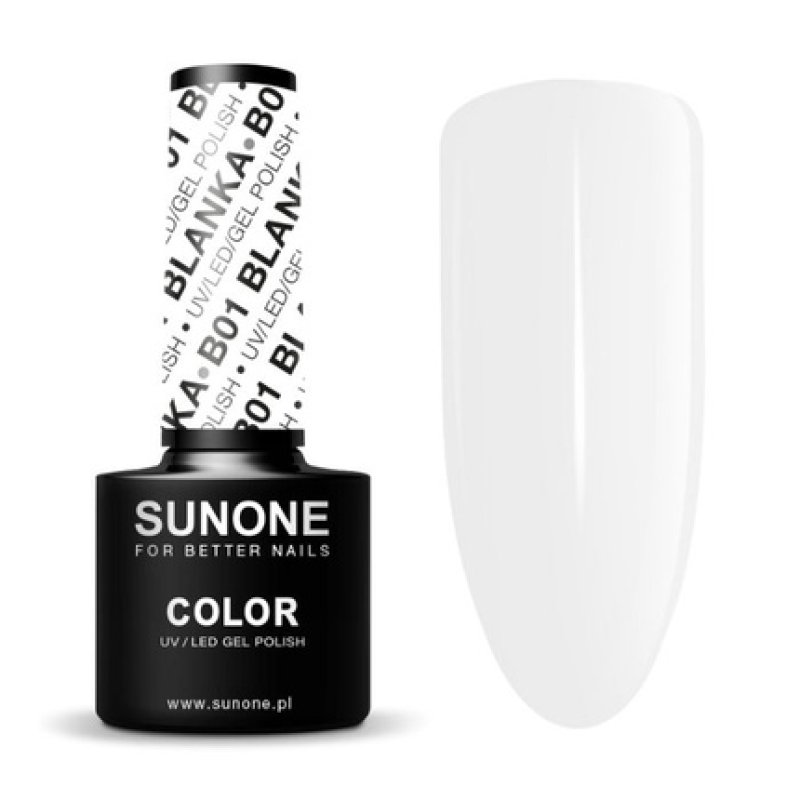Sunone Color Hybrid Nail Polish B01 Blanka 5g
