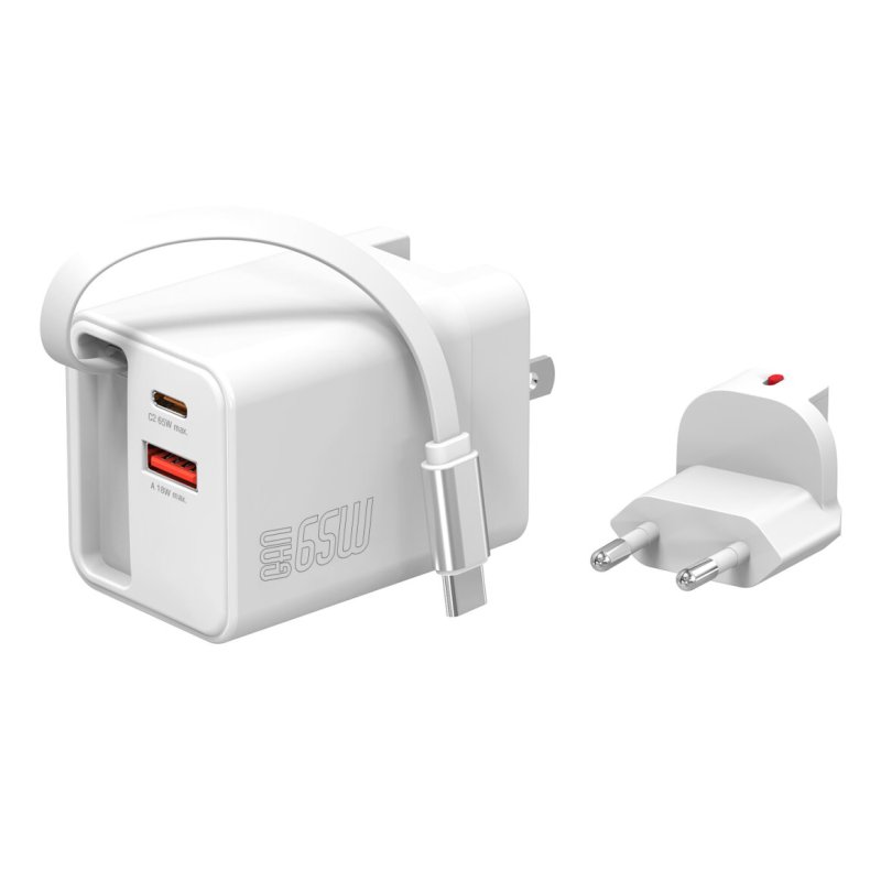 4smarts 541065 chargeur d'appareils mobiles Universel Blanc Secteur Charge rapide Intérieure