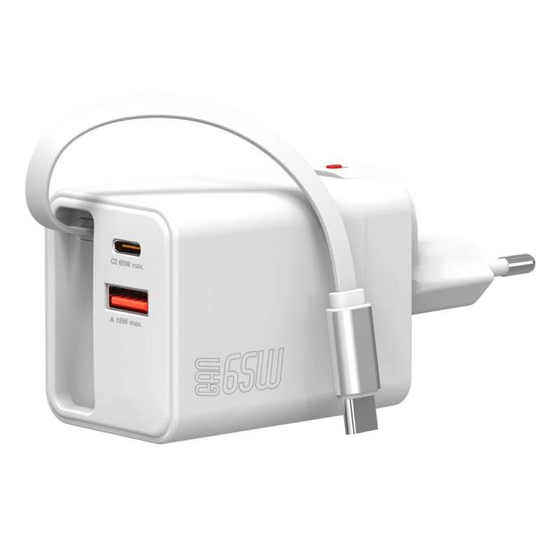 4smarts 541065 chargeur d'appareils mobiles Universel Blanc Secteur Charge rapide Intérieure