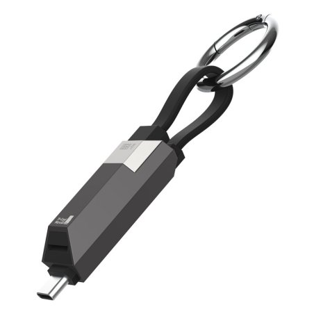 4smarts 548240 câble USB USB4 Gen 3x2 0,14 m USB C Noir, Graphite