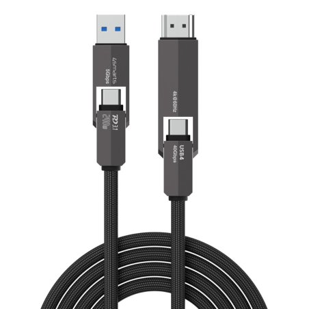 4smarts USB4 HDMI Kabel ComboCord 240W 1,5m