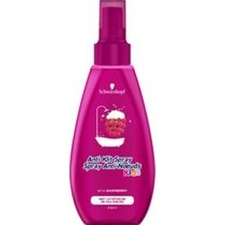 Schauma Anti-Tangle Spray For Kids Raspberry 150 Ml - Gentle Detangling Spray For Children's Hair