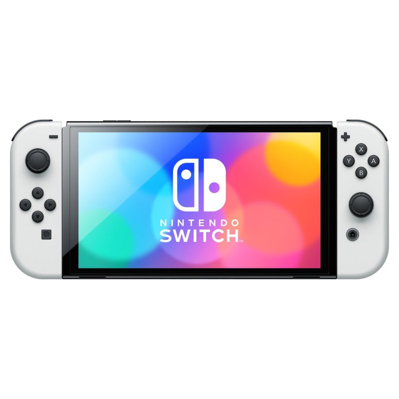 Nintendo Switch OLED portable game console 17.8 cm (7") 64 GB Touchscreen Wi-Fi Black, White