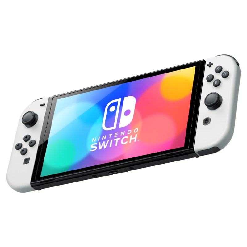 Nintendo Switch OLED Console with Joy-Con Black & White