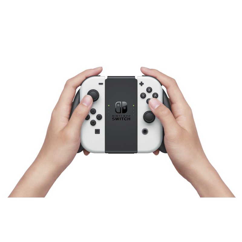 Nintendo Switch OLED console de jeux portables 17,8 cm (7") 64 Go Écran tactile Wifi Noir, Blanc