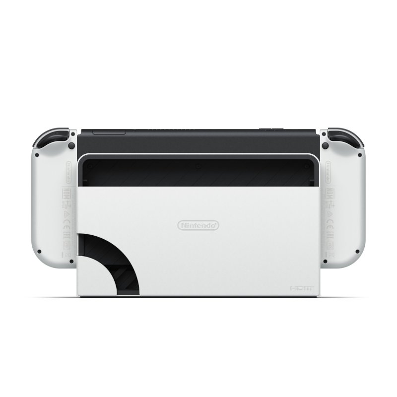 Nintendo Switch OLED console de jeux portables 17,8 cm (7") 64 Go Écran tactile Wifi Noir, Blanc