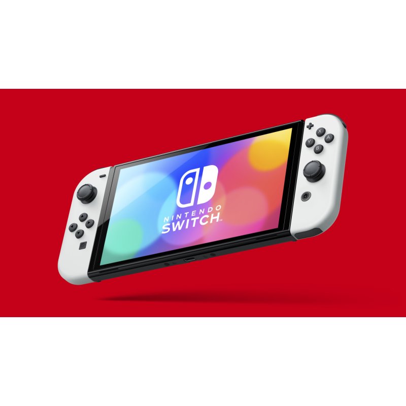 Nintendo Switch OLED console de jeux portables 17,8 cm (7") 64 Go Écran tactile Wifi Noir, Blanc