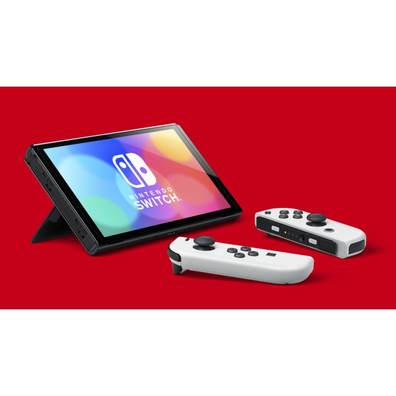 Nintendo Switch OLED Console with Joy-Con Black & White