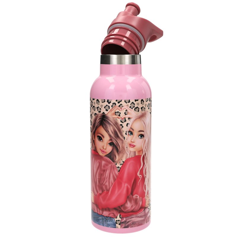 TOPModel - Drinking Bottle LEOHEART - Pink, Berry Red - 500 ml