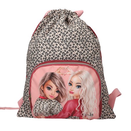 TOPModel LEOHEART sac à dos Cartable sac à dos Multicolore Polyester, Zinc, Plastique