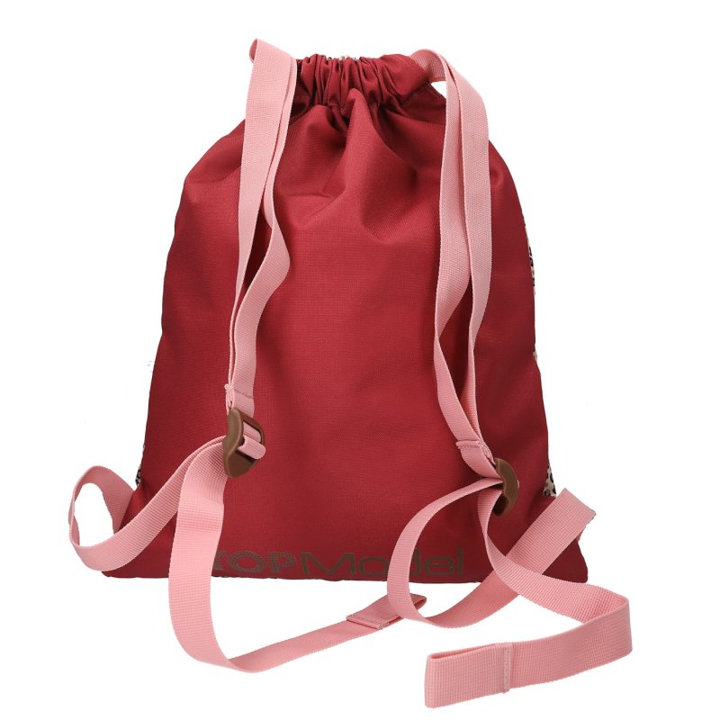 TOPModel LEOHEART sac à dos Cartable sac à dos Multicolore Polyester, Zinc, Plastique