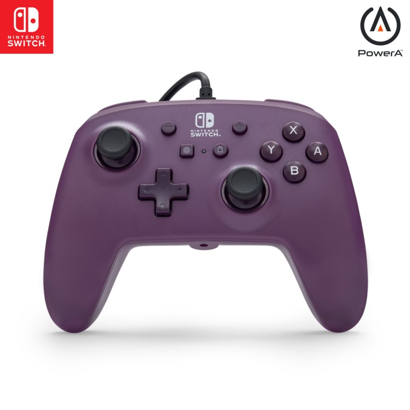 PowerA - Enhanced Wired Controller for Nintendo Switch - Galaxy Purple