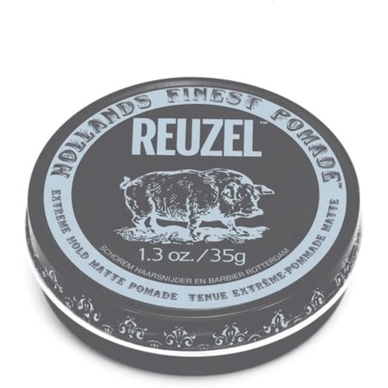 Reuzel Extreme Hold Matte Pomade for Men - Strong Hold Low Shine