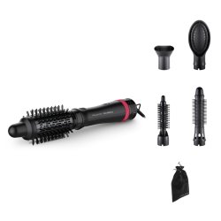 Rowenta Express Style CF634L Hot air brush Warm Black Red 800 W 1.8 m