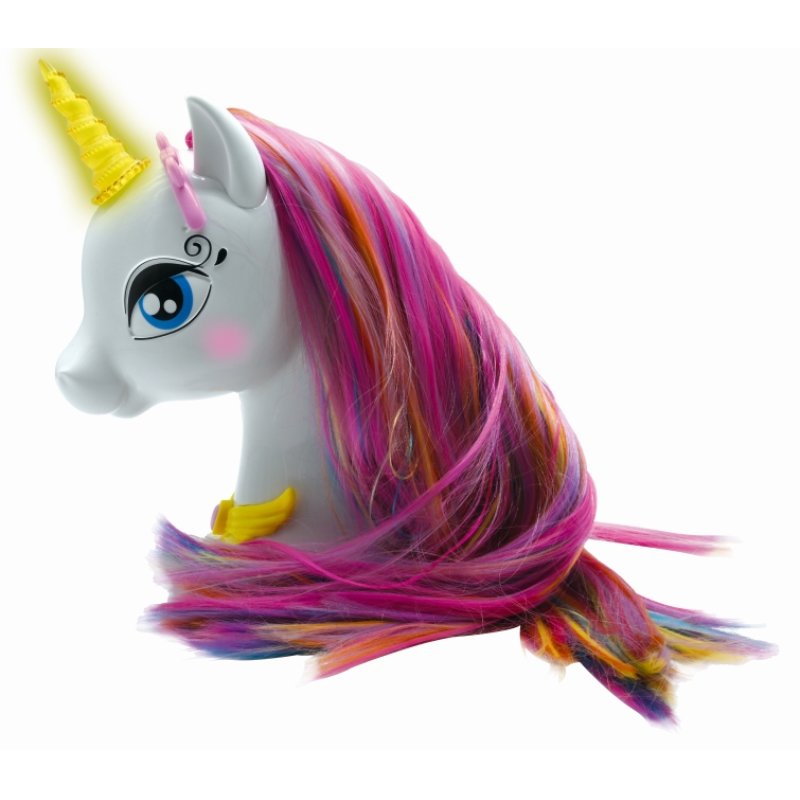 Lexibook - My Magic Interactive Unicorn Styling Head (SHUNI)