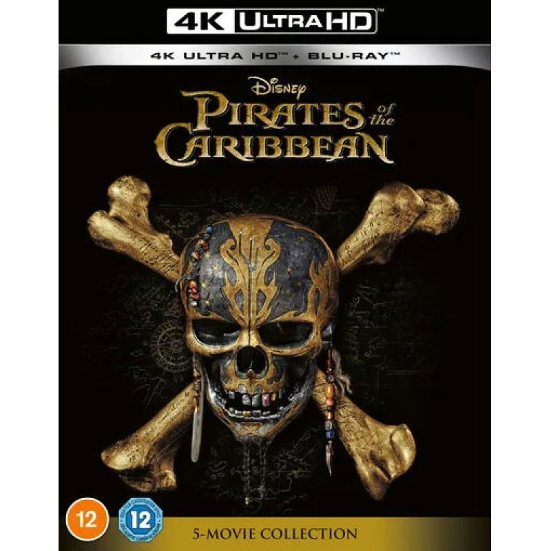 Pirates Of The Caribbean - 1 to 5 Movie Collection