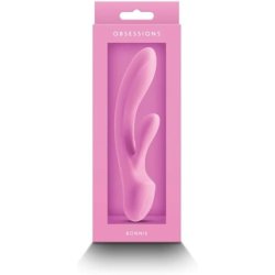 NS Novelties Obsessions Bonnie Light Pink Vibrator 19.5 x 3.1 x 3.8 cm