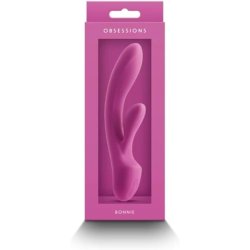 NS Novelties Obsessions Bonnie Dark Pink Vibrator 19.5 x 3.1 x 3.8 cm