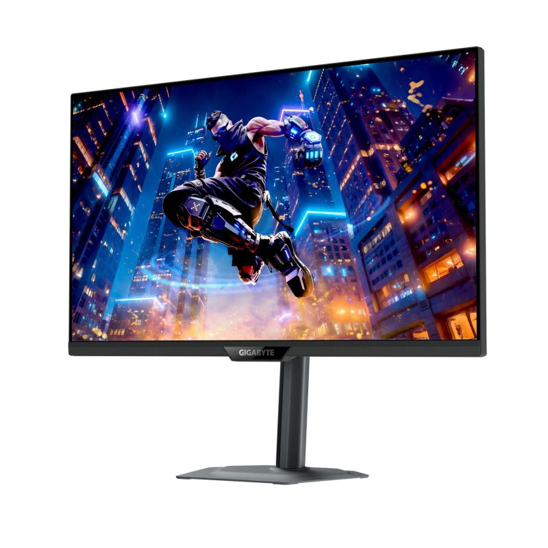 GIGABYTE M27UP 27” 4K UHD Gaming Monitor - Dual Mode (4K 160Hz or FHD 320Hz), 3840 x 2160, 1ms, 350 cd/m², FreeSync