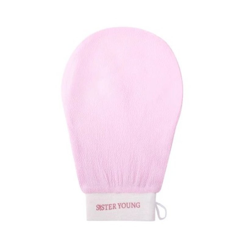 Sister Young Nova Body Glove Pink Exfoliating Body Glove