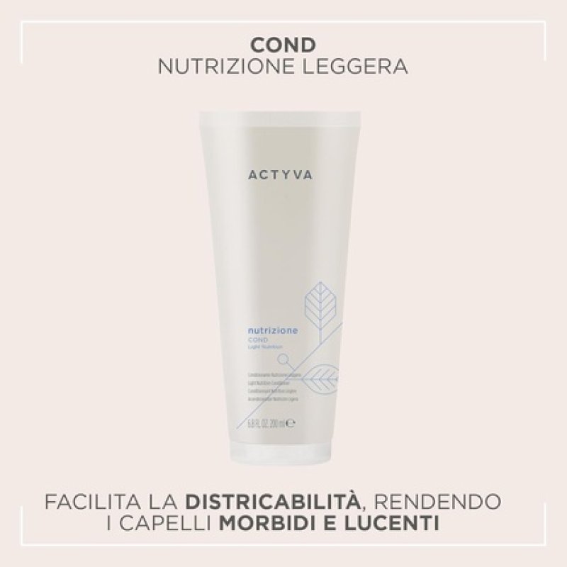 Actyva Nutrizione Cond Conditioner for Lengths and Dry Hair with Oats