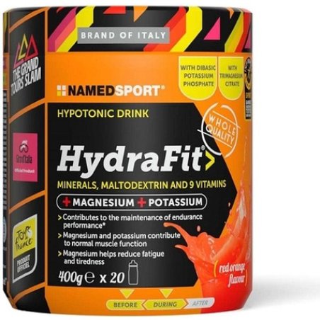 Named Sport Hydrafit Hypotonic Drink Mineral Salt Supplement 400g