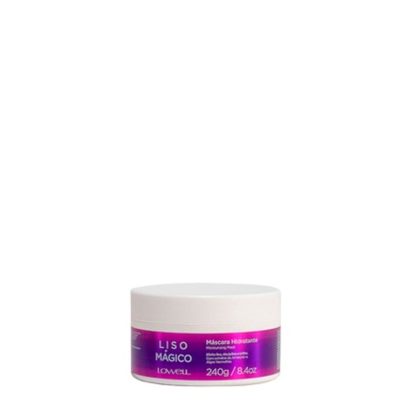 Lowell Liso Magico Hydrating Mask 240g - Professional Hair Care