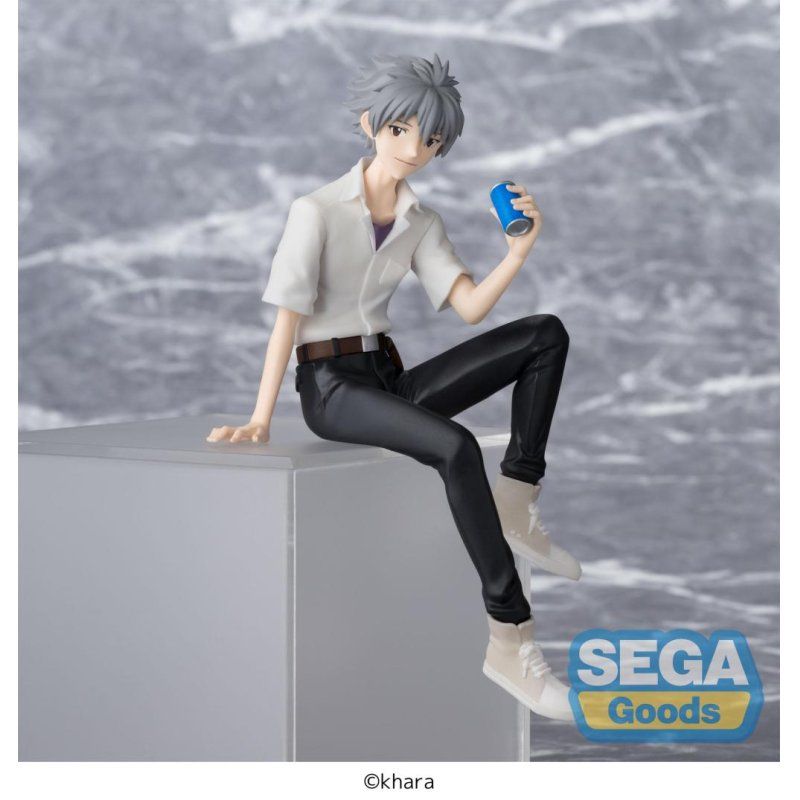 EVANGELION - Kaworu Nagisa - Statuette PM Perching 14cm