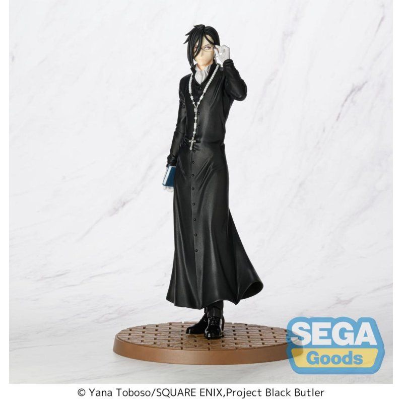BLACK BUTLER - Sebastian Michaelis - Figurine Luminasta 22cm