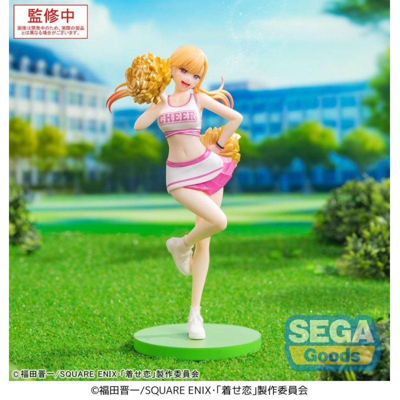 SEXY COSSPLAY DOLL -Marin Kitagawa "Cheering" -Figurine Luminasta 18cm