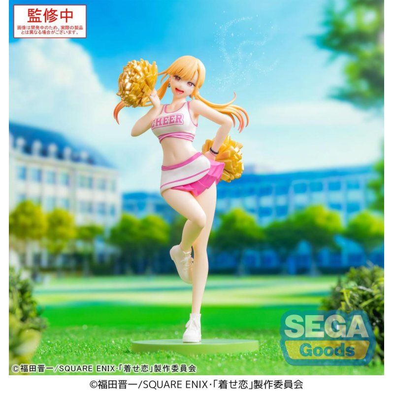SEXY COSSPLAY DOLL -Marin Kitagawa "Cheering" -Figurine Luminasta 18cm