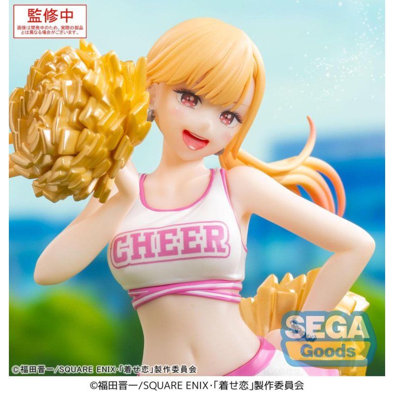 SEXY COSSPLAY DOLL -Marin Kitagawa "Cheering" -Figurine Luminasta 18cm