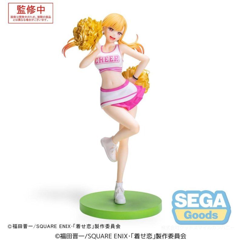 SEXY COSSPLAY DOLL -Marin Kitagawa "Cheering" -Figurine Luminasta 18cm