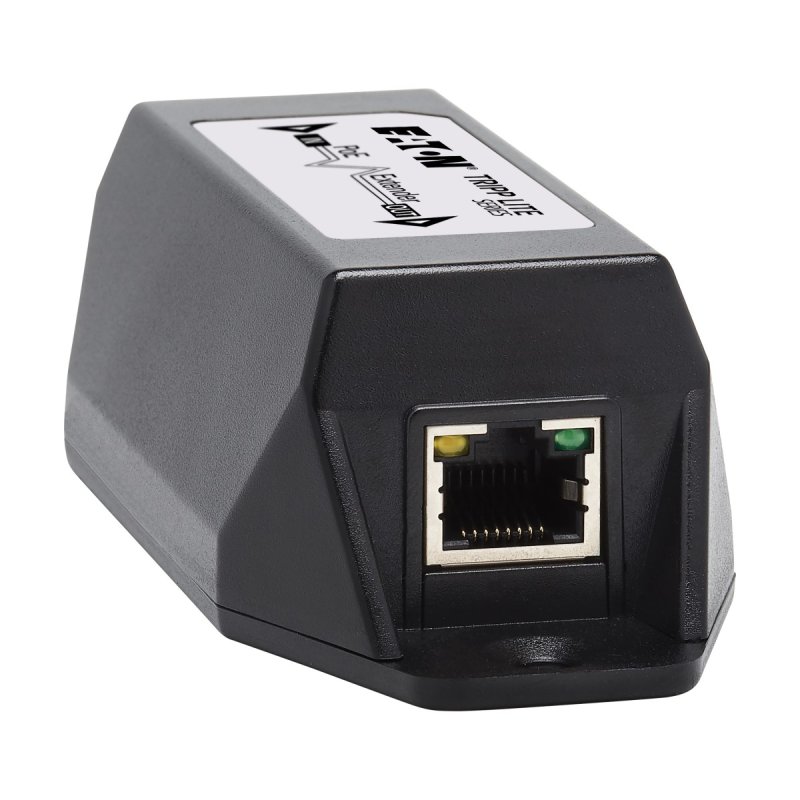 Tripp Lite NPOE-EXT-1G30 1-Port Gigabit Ethernet PoE Extender/Repeater - Cat5e/6/6a, 30W, 328 ft. (100 m)