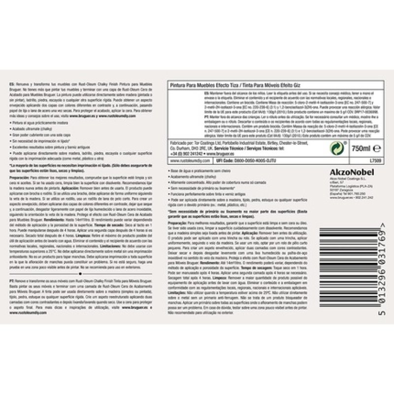 Rust-Oleum 4081303 Paint, Graphite, 750 Ml Pack Of 1, Graphite Grey, 25 Milliliters