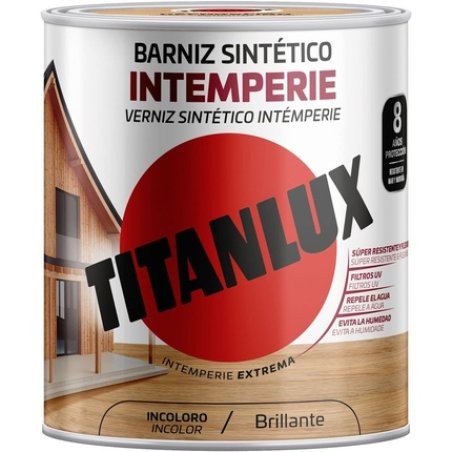 Varnish MAD BRI. 250 ML INC. SINT INTEMPERIE EXT. TITANLUX