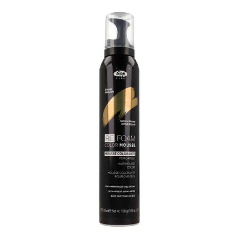 Lisap Tinte Refoam 17 Natural Blonde 200 Milliliters Hair Color