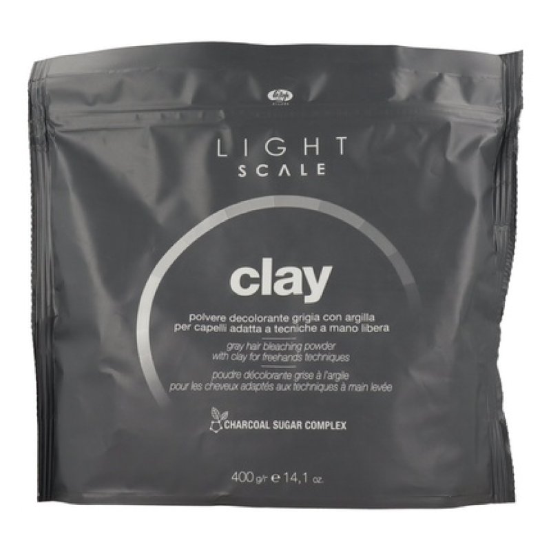 Lisap Light Scale Clay Decolorant Gray 400 Gr