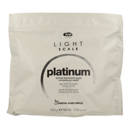 Lisap Light Scale Platinum Hair Bleaching Powder Gray 500 Gr